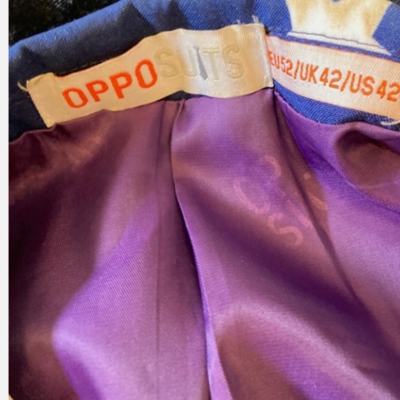 Oppo suit opposuit blazer jacket men’s Stars size 42 - Picture 5 of 6